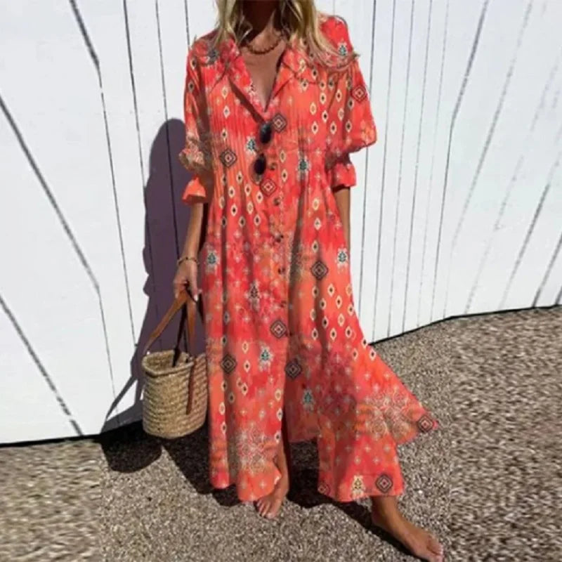 Grace™ - Robe Maxi Boho de Luxe