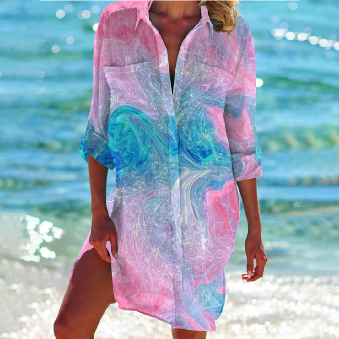 Indira - Robe chemise classique