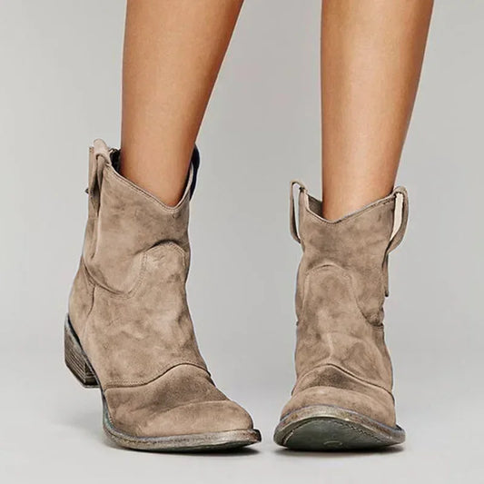 Carlotta – Bottines en daim