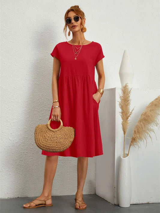 Rosa - Robe d'été décontractée pour femmes