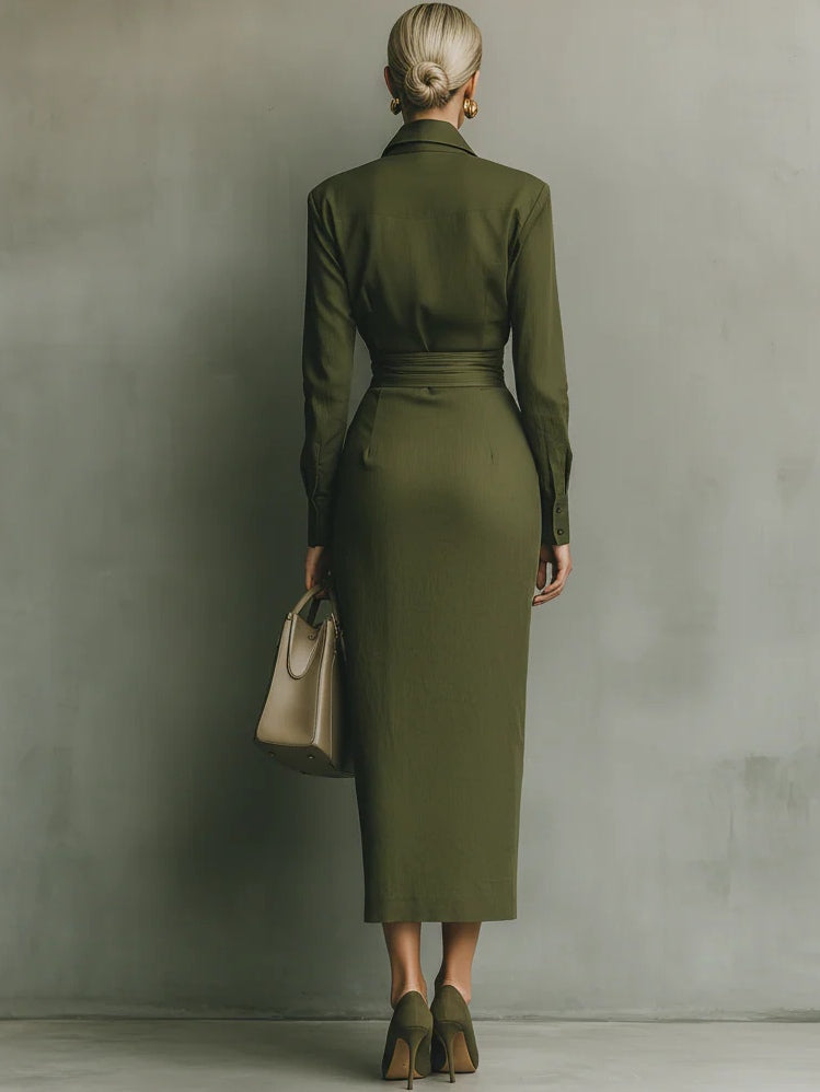 Hera | Robe maxi cintrée élégante