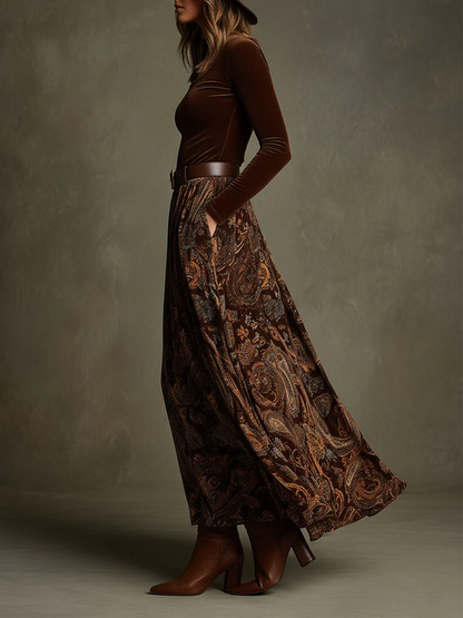 Candelaria | Ensemble vintage et jupe maxi