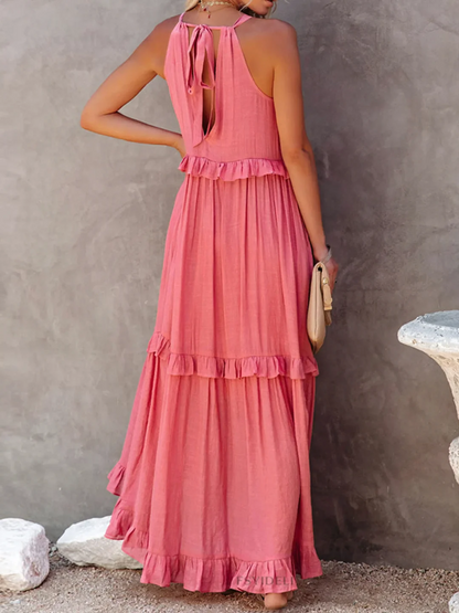Mabel | Robe Maxi Ruffle Breeze