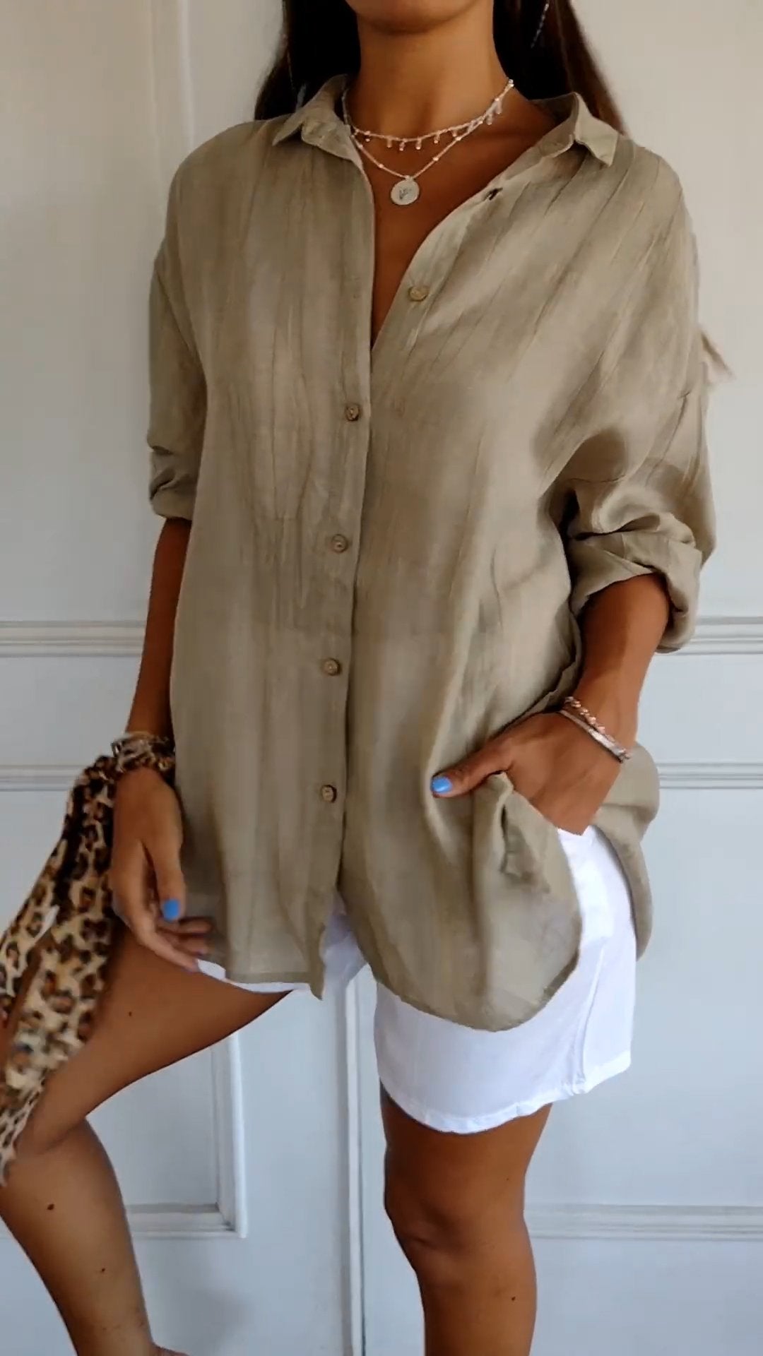 Emily | Blouse Oversize Élégante
