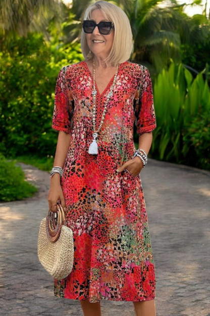 Vanessa | Robe Boho Fluide