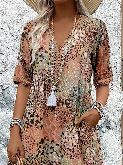 Florencia | Robe Midi Vibrante