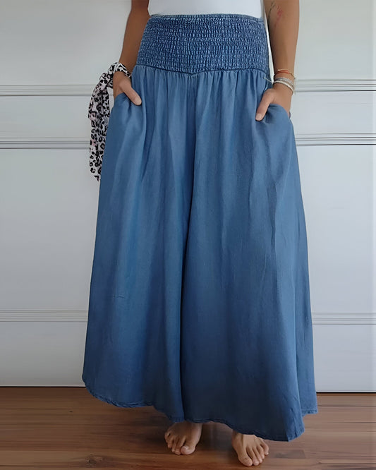 Alva - Pantalons confortables avec taille élastique