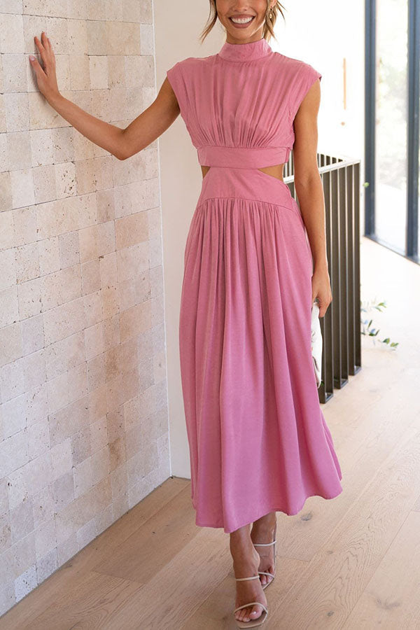 Quincy | Robe Midi avec Taille et Poches