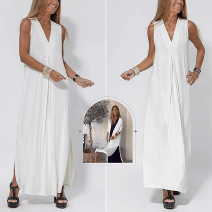 Olivia™ - Robe de luxe confortable avec cardigan