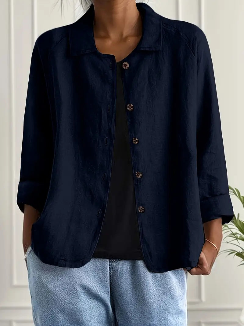 Marilla™ – Cardigan chemise léger classique