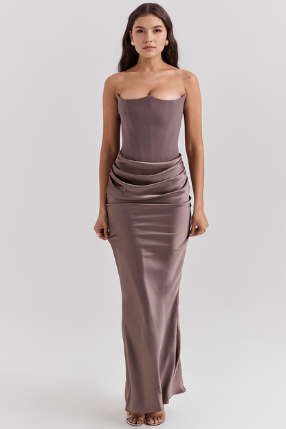 SERENE - Robe en Satin