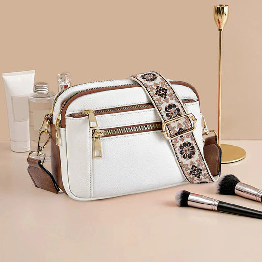 Sac Nylah Crossbody avec Sangles Colorées