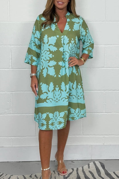 Avery™ - Robe de Printemps Fluide et Élégante