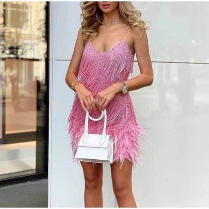 Jane - La Robe de Cocktail en Sequins