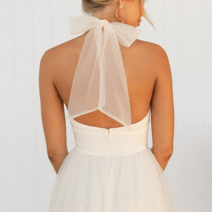 Robe Tendance à Col Montant Aria