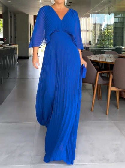 Sassa - Robe Maxi à Décolleté en V